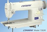 Consew 7360RB - Big Bobbin, Ultra High Speed, Single Needle, Drop Feed Lockstitch Machine