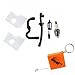 HURI Air Filter Fuel Line Oil Line Fuel Filter Spark Plug for Stihl MS180 MS170 017 018 Chainsaw