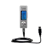 Classic Straight USB Cable for the Cowon iAudio U2 with Power Hot Sync and Charge capabilities - Gomadic Brand w/ TipExchange Technology