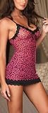 Dreamgirl Women's Something Wild - 5487,Pink,Medium