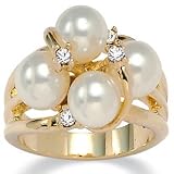 Simulated Pearl Ring