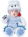 Fun World Kids' Toddler Baby's Abominable Snowbaby Costume, Multi, S