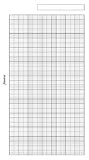 Filofax Papers Graph Notepaper mm&cm Personal Size - FF-131401