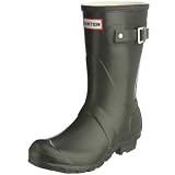 Hunter Unisex Original Short Wellies Dark Olive W23758 7 UK