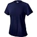 Women's Wicking Crew Neck Tee, Navy
