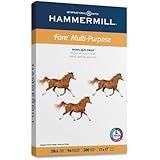 Hammermill Fore MP, 20lb, 11 x 17, Ledger, 96 Bright, 500 Sheets/1 Ream (103192)