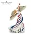 Thomas Kinkade Patriotic Angel Figurine: O! Say Can You See by The Hamilton Collection