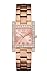 GUESS Women's U0128L3 Rose Gold-Tone Crystal Watch