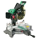 Factory-Reconditioned Hitachi C12FDH 12-Inch Dual Bevel Miter Saw with Laser Marker