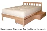 Set of 2 Under Bed Storage Drawers - Rolling Organizers