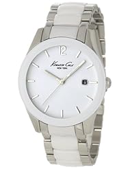 Kenneth Cole New York Womens KC4761 Classic Round Analog Case Ceramic Bezel Watch