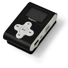 4GB Mini Clip MP3-Player Marquant schwarz
