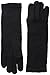 BADGLEY MISCHKA Women's Knit Gloves, Black, One Size
