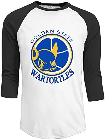 PrintÂ 3/4Â SleeveÂ Raglan Man Antimicrobic Shirt With Golden State Warriors Pokemon