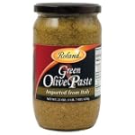 San Remo Roland Green Olive Paste, 3-Ounce Glass (Pack of 12)