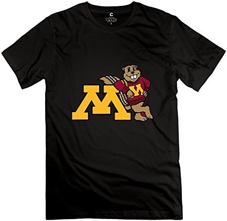 RIen Men's NCAA Minnesota Golden Gophers Football Team Logo T-Shirt M