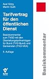 Produkt-Bild: Tarifvertrag f&uuml;r den &ouml;ffentlichen Dienst: Basiskommentar zum TV&ouml;D mit den &Uuml;berleitungstarifvertr&auml;gen f&uuml;r Bund und Gemeinden