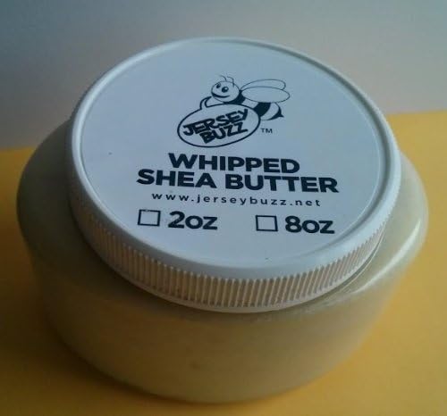 Jersey Buzz Whipped Shea Butter - Raw and Unrefined - 8 oz.