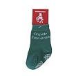 Organic Pest Inside Socks 3 - 12 Months Green