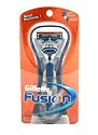 Gillette Fusion Razor + 2 Cartridge Refill