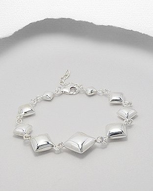 Bracelet En Argent 925/1000 9.8Gr -18.75-20CM 
