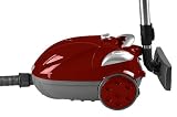 Team - ST 18 ET - Aspirateur Traineau avec Sac - Rouge Electrique - 3,5 L