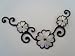 Blumen Bl�ten Ranke Ranken Blume Bl�te Blumenranke 3 AUFN�HER APPLIKATION B�GELBILD PATCH