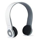 Hi-Fun HFHiEDO-WHTGRY Hi-Edo Bluetooth Headphones for iPhones and Most Mobile Devices - Retail Packa