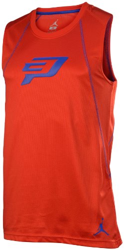 Jordan Nike Air Men's CP3 Chris Paul Ballin Jersey Basketball Shirt-Red