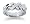 0.45 ctw. Woman's Round Diamond Wedding Band in Platinum