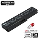 Dr. Battery Advanced Pro Series Laptop / Notebook Battery Replacement for Toshiba Satellite L645-S4055 (4400mAh / 48Wh) 800+ Charge Cycles. 2 Year Warranty (Ship From Canada)