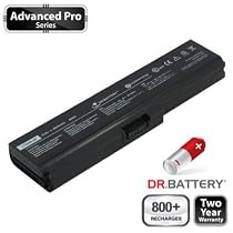 Dr. Battery Advanced Pro Series Laptop / Notebook Battery Replacement for Toshiba Satellite L645-S4055 (4400mAh / 48Wh) 800+ Charge Cycles. 2 Year Warranty (Ship From Canada)