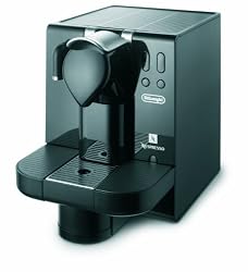DeLonghi EN670.B Nespresso Lattissima Single-Serve Espresso Maker, Black