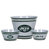 New York Jets Melamine Serving Set