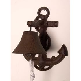Cast Iron Bell Boat Anchor Rust REDUCED!