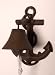 Cast Iron Bell Boat Anchor Rust