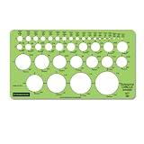 Template, Circle, 39 Circles to 1-3/8", Green STD977101