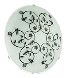 Eglo 89243A Mars-1, Antique, 1-Light Wall/Ceiling Light Fixture