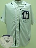 Jeremy Bonderman Autographed/Hand Signed Detroit Tigers Majestic Jersey