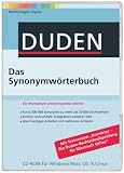 Duden - Das Synonymw�rterbuch (PC+MAC+Linux) - 