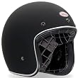 Bell Custom 500 Matte Black Open Face Helmet - Size : Small