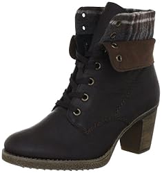 Rieker Z8824, Damen Stiefel, Braun (marron/kastanie/braun-grau 26), EU 41