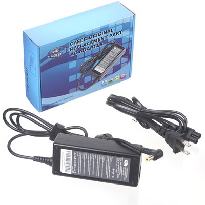 Sib-Corp® AC Adapter Power Supply&Cord for Toshiba Satellite 1100 C655D-S5336 L655-S5115 L855-S5309 P745-S4320 P845 PSK2GU