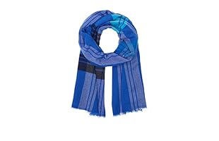 Marc by Marc Jacobs Fular Jumbo Plaid Wool (Azul)