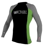 O'Neill Youth Skins Long Sleeve Crew (Metal/Crip)