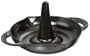 Staub 1200023 H�hnchen-Br�ter rund 24 cm, schwarz
