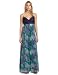 Maxandcleo Womens Print Chiffon Gown