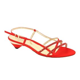 Buy Unze Casual Sandals - L14220-Red-4.0 by Unze