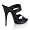 Blk Le/Blk Faux Wood