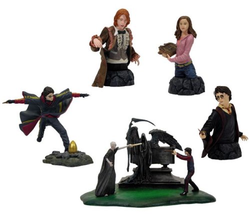 Childrens Toyshop  Toys : Order Of The Phoenix 5 Figure Bust-Up Set from The Order Of The Phoenix
